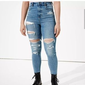 American eagle curvy highest rise jeggings nwt